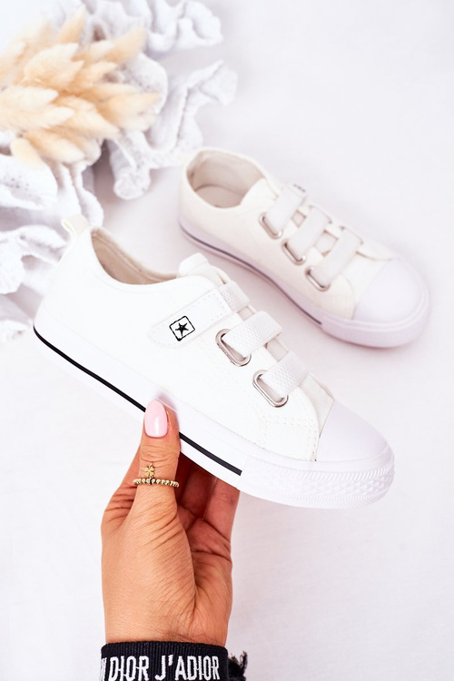 Children's Velcro Sneakers White Avengers