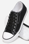 Women's Sneakers With A Zipper Black Malani