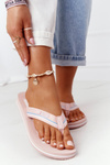 Women's Sliders Flip-Flops Big Star HH274A060 Pink