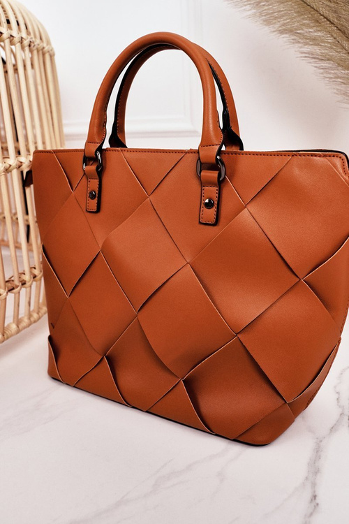 Damska Torba Shopper NOBO NBAG-K1250 Brązowa