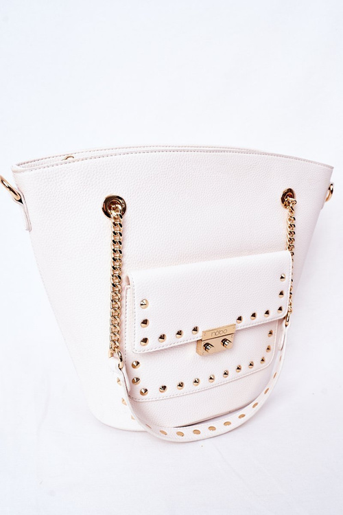 Shopper Shoulder Bag NOBO K4080 White