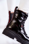 Lacquered Warm Boots La.Fi 250054B-LA Black