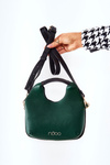 Women's Strap Handbag L2990 Nobo Black and Green