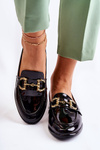 Women's Laquered Loafers Black Coriso