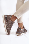 Women's Fashionable Sport Shoes Big Star KK274112 Dark grey
