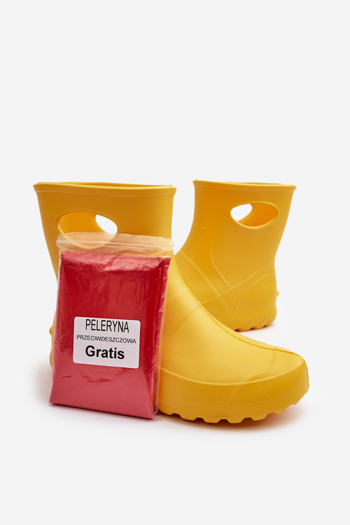 Women's Waterproof Wellies LEMINGO GARDEN 752 Yellow