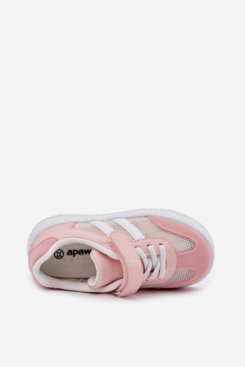 Children's Velcro Sneakers Pink Sepovia