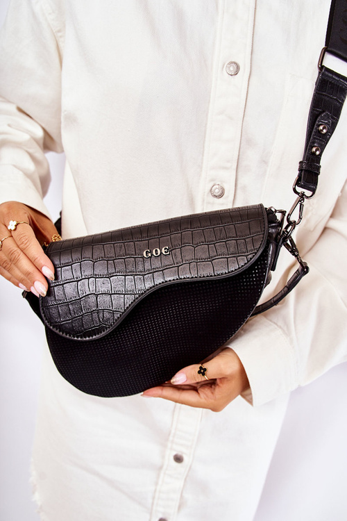 Women's saddle bag GOE ZNJ042 Black