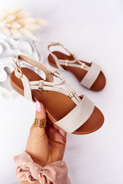 Children's Sandals S.Barski Comfort Beige