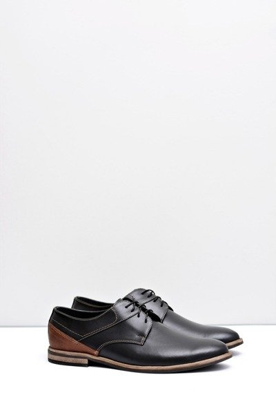 Men's Bednarek Elegant Leather Half Boots Black Marcelo