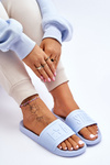 Women's Slippers Big Star HH274A042 Light blue