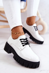 Fashionable Lacquered Shoes La.Fi 210013W-LA White