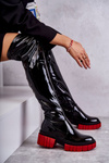 Patent Women's Boots Black Callen