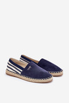 Men's Eco Suede Espadrilles Navy Nessar