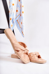 Women's Fashionable Suede Slippers Nude Lorrie