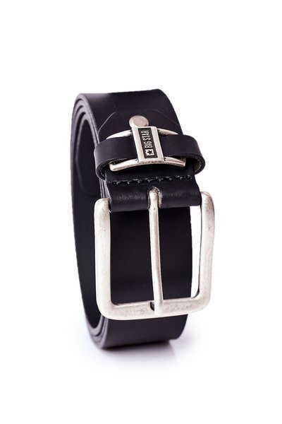 Leather Men's Belt Big Star HH674109 Black