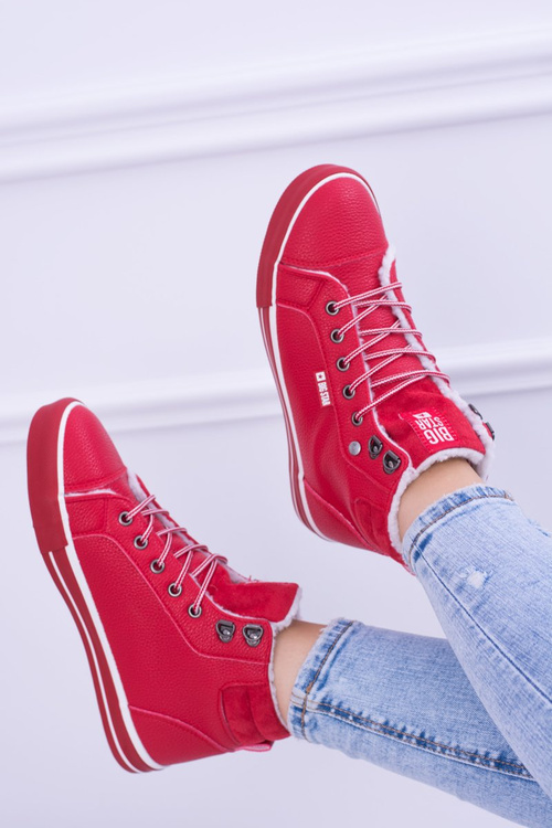 Big Star Warmed Red Women's Tennis Shoes BB274003