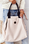 Shopper Shoulder Bag LAURA BIAGGI Beige