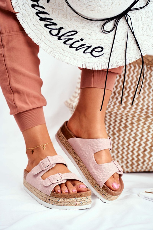 Women's Slides Big Star Pink FF274669