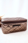 Quilted cosmetic bag Monnari CSM0030-M19 Brown