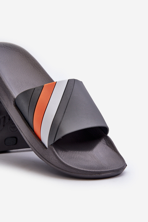 Classic Lightweight Men's Slippers Grey Bemostom