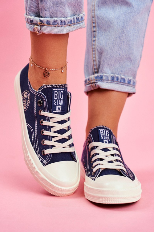 Women's Big Star Sneakers Navy Blue FF274125