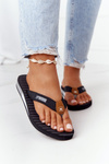 Women's Sliders Flip-Flops Big Star DD274A247 Black