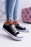 Smith's Women's Low Sneakers Black and White