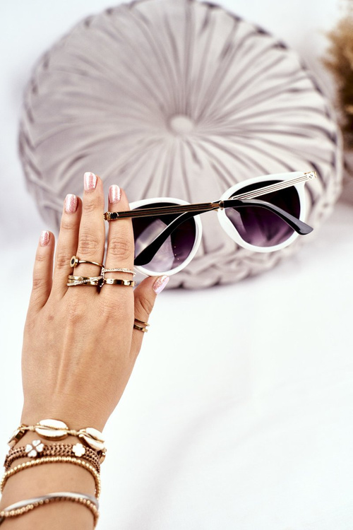 Women's Sunglasses Prius PR-V70 Black White Gradient