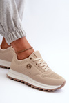 Women's Platform Sneakers Beige Rottiana