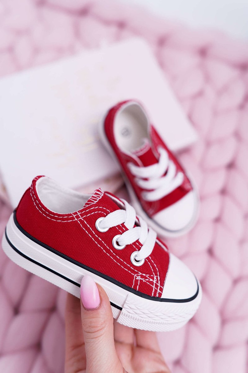 Kids Classic Sneakers Red Filemon