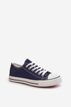 Women's Classic Low Navy Sneakers Caelira