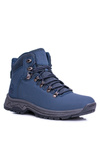 Trekking Shoes Men's Warmed Ankle Boots Navy Blue Carlito