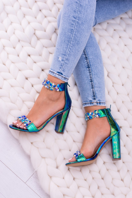 Lu Boo Gasoline Zirconia Sandals Lambada