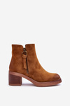 Women's Classic Suede Boots Brown Limoso