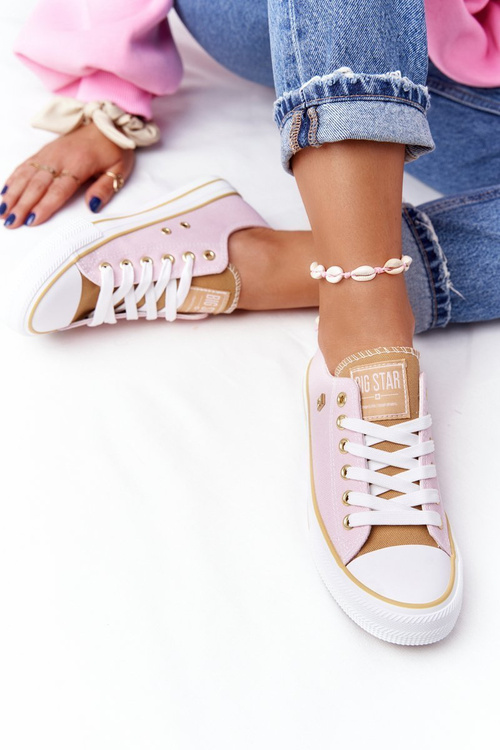 Classic Women's Sneakers BIG STAR HH274455 Pink