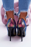 Women's Iridescent Stilettos with Sequins CrazyStuff