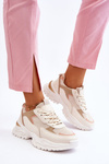 Women's Comfortable Sports Shoes Beige Alen