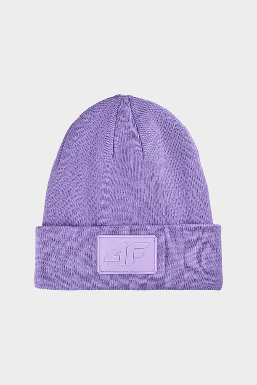 Winter Hat Unisex Purple 4F 4FWAW24ACAPU433-52S