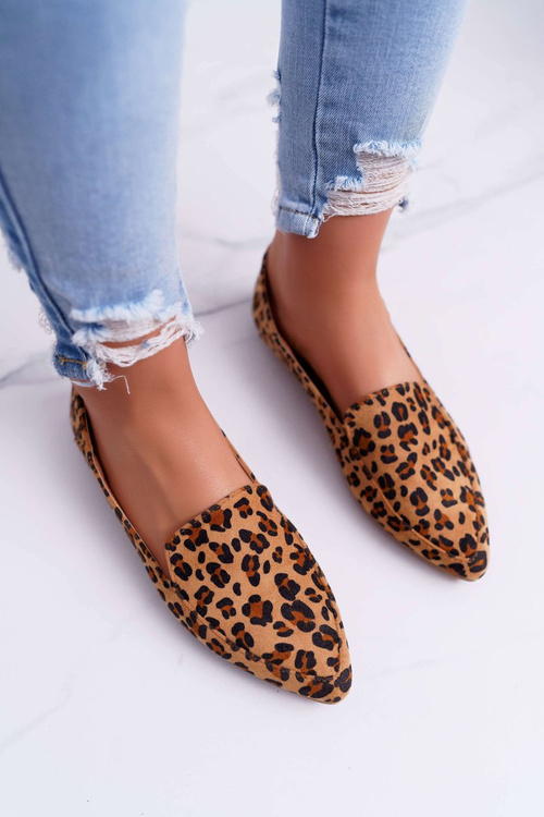 Women's Lu Boo Leopard Magnus Mokassins