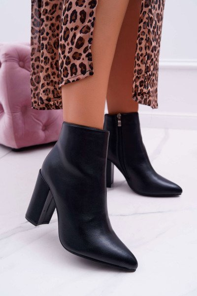 Women's Stiletto Boots Black Bangaro