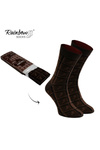 Rainbow Socks Dark chocolate 1 Pair