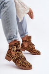 Lu Boo Suede Boots With Cutouts Panther Rock Girl