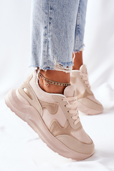 Women’s Sport Shoes Sneakers Beige Bethell