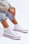 Women's Classic High Top Sneakers White Remos