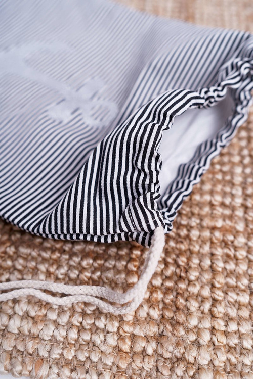 Women's Navy Handbag Black Beach Bag