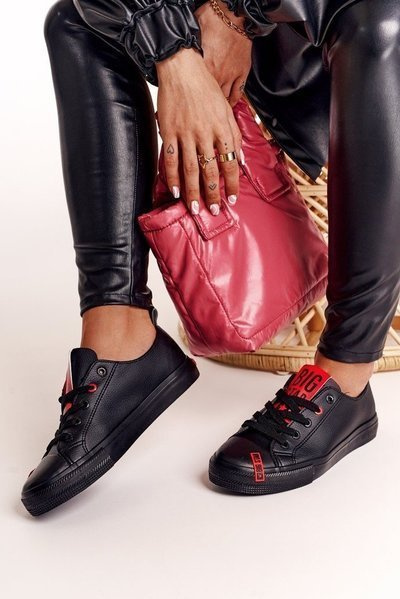 Women's Leather Sneakers BIG STAR EE274303 Black