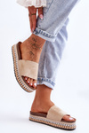 Women's Smooth Suede Slippers Beige Hayen