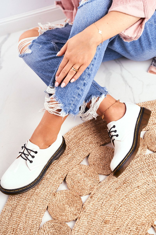 Women's Shoes Shoes Lacquered White Do It Better!