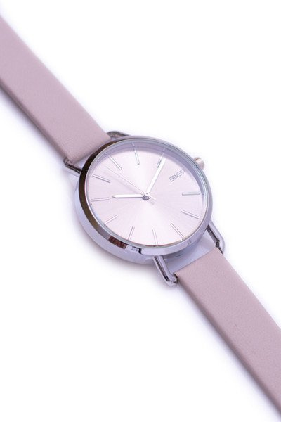 Women's Beige Ernest Watch with Silver Envelope Contero